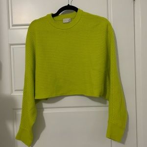 Wilfred knit cropped sweater